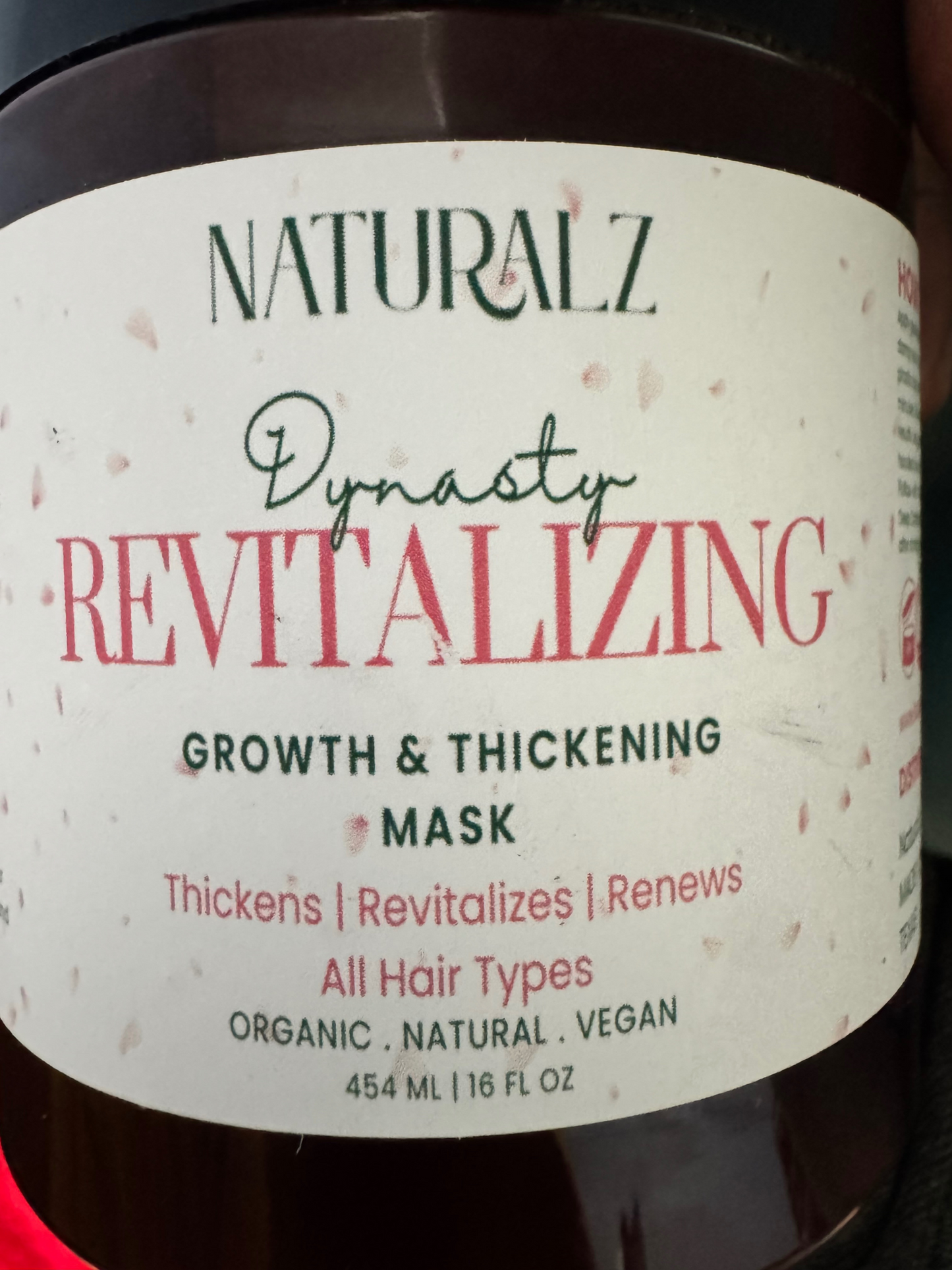 Dynasty Revitalizing Growth and Thickening Mask